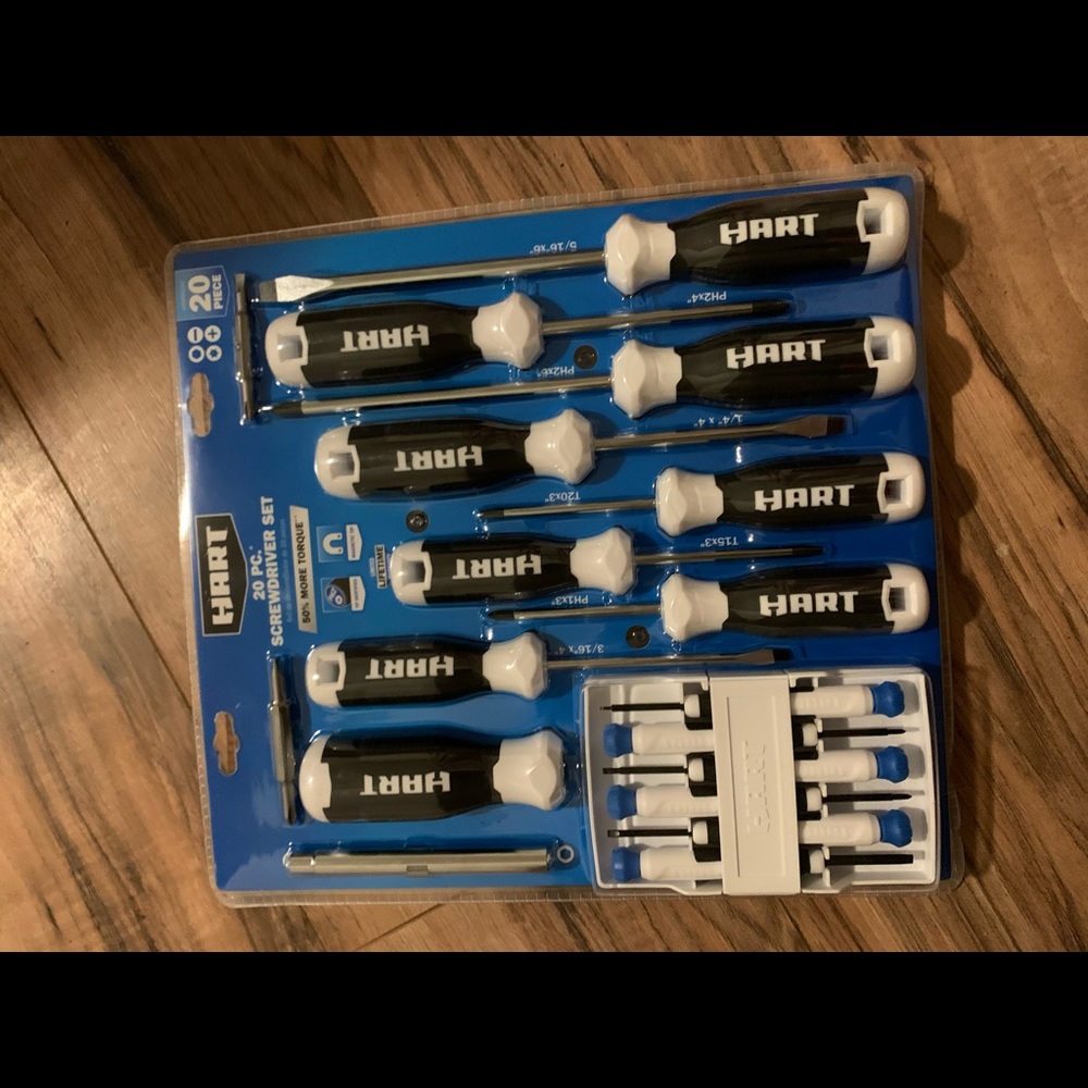 Screw driver set